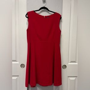 Red Holiday Tahari Aline dress size 12